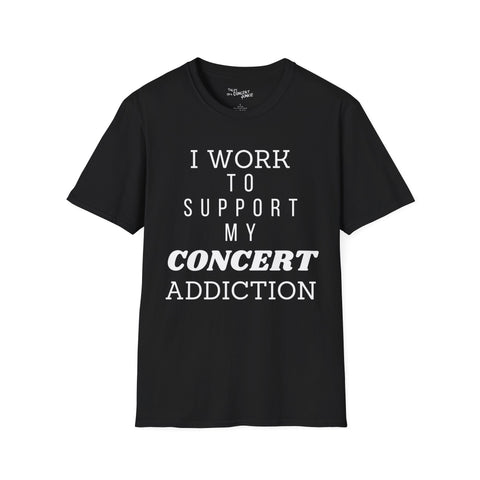 Concert Addiction Tee - talesofaconcertjunkie