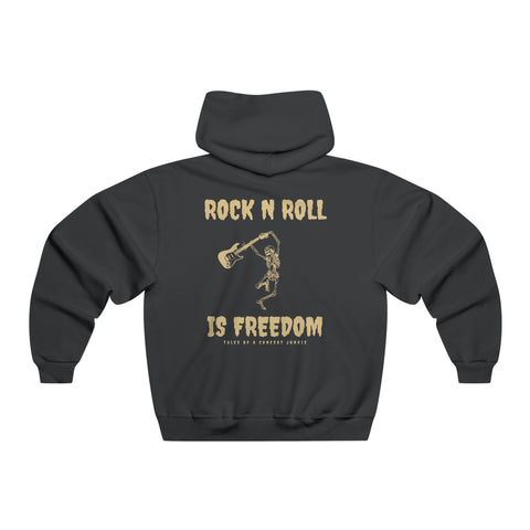 Rock Is Freedom Hoodie - talesofaconcertjunkie
