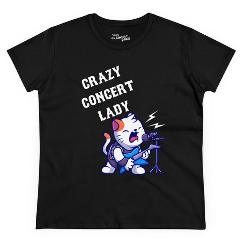 Crazy Concert Lady Women's Tee