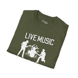 Live Music Is Therapy Tee - talesofaconcertjunkie