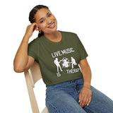 Live Music Is Therapy Tee - talesofaconcertjunkie