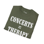 Concerts Equal Therapy Tee