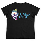 I Survived The Pit Women's Midweight Cotton Tee