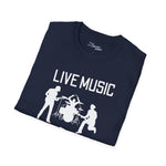 Live Music Is Therapy Tee - talesofaconcertjunkie