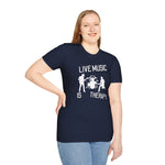 Live Music Is Therapy Tee - talesofaconcertjunkie