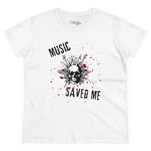 Music Saved Me Women's Tee