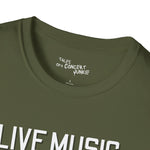 Live Music Is Therapy Tee - talesofaconcertjunkie