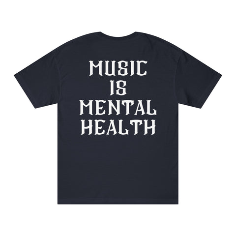 Music Is Mental Health Unisex Tee